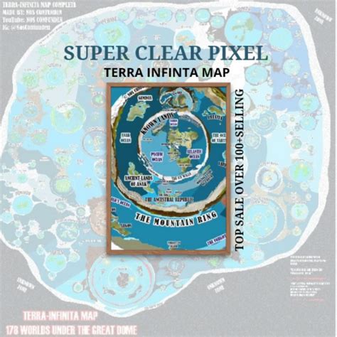 ( PICTURE only !!) TERRA INFINITA MAP original clear PIXEL | Shopee ...