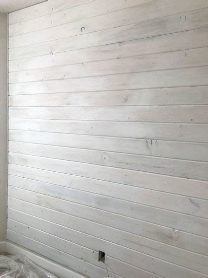 Whitewash Wood Accent Wall – HOMYSTYLE