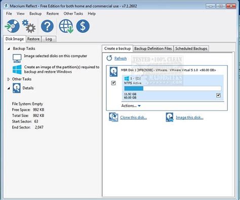Download Macrium Reflect FREE Edition - MajorGeeks