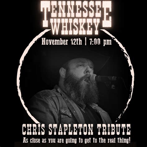 Tennessee Whiskey - Chris Stapleton Tribute - Harold's Cave Creek Corral