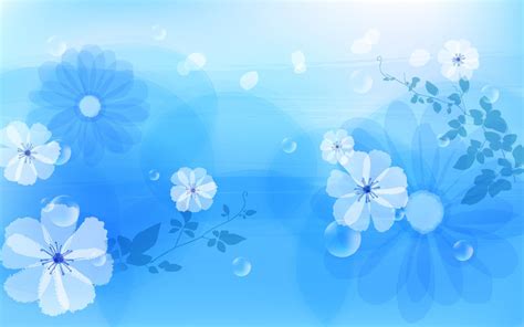 Blue Flower Wallpaper