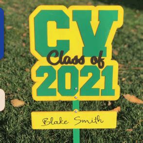 Cerro Villa Middle School Class of 2021 Signs