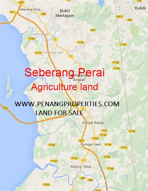 Seberang Perai land for sale. Agriculture, development land for sale in ...