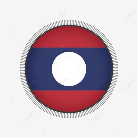 Laos Flag Vector, Laos, Flag, Laos Day PNG and Vector with Transparent ...