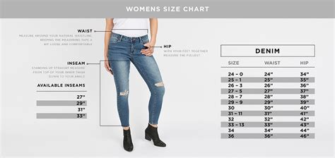 Jean Sizes