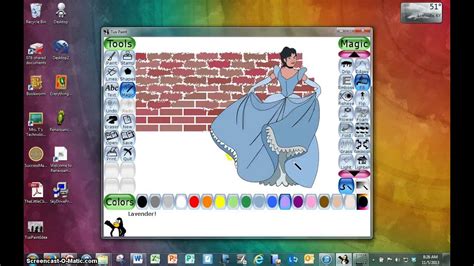 TuxPaint Magic Tool - YouTube