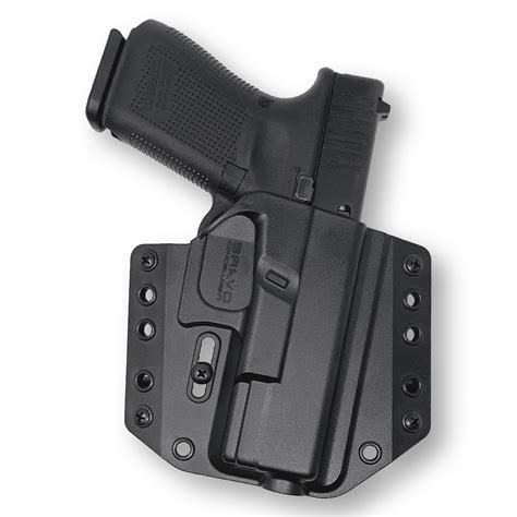 Glock 19 (Gen 5) Holster | OWB Concealed Carry Holster– Bravo Concealment