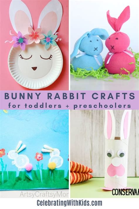 The best bunny themed crafts for preschoolers - Celebrating with kids