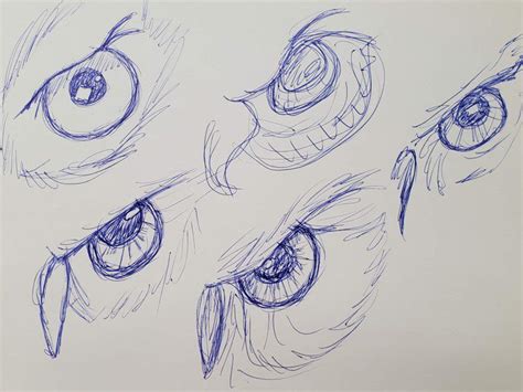 Owl Eye Drawing Step by Step - Art by Ro