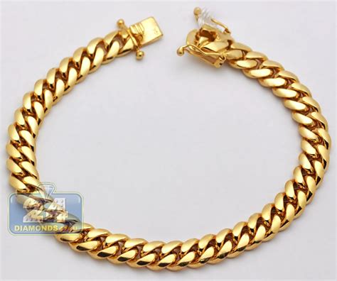 Mens gold Bracelet 10k - ayanawebzine.com