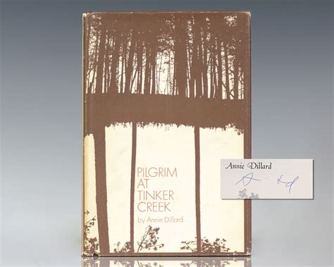 Pilgrim At Tinker Creek Annie Dillard First Edition Signed