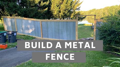 How Much Does It Cost To Put Up A Corrugated Metal Fence? Quick Answer ...