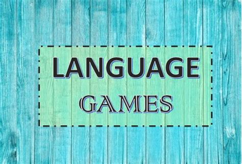 Language Games for Teaching and Practicing Vocabulary.