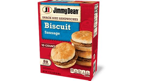 Sausage Biscuit Snack Size Sandwiches | Jimmy Dean® Brand