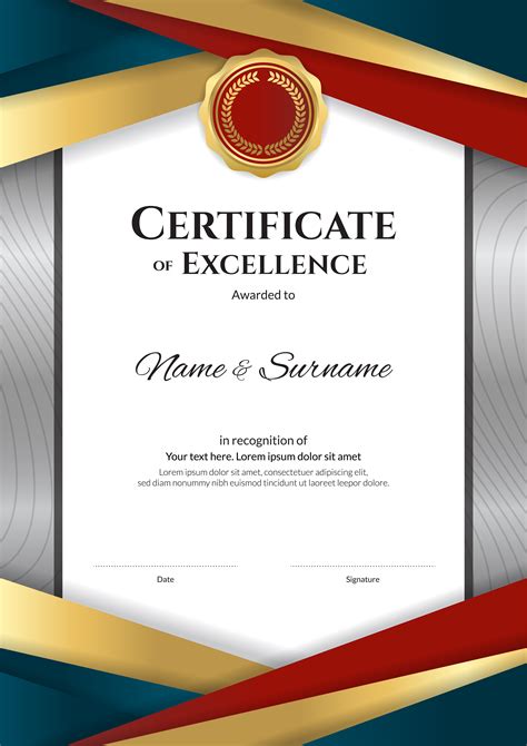 Certificate Border Design