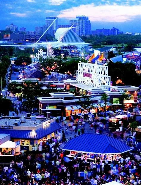 Milwaukee, Wisconsin USA Summerfest | Wisconsin vacation, Visit ...