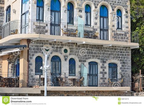 Tourism and Hotels in Tiberias Editorial Stock Image - Image of middle ...