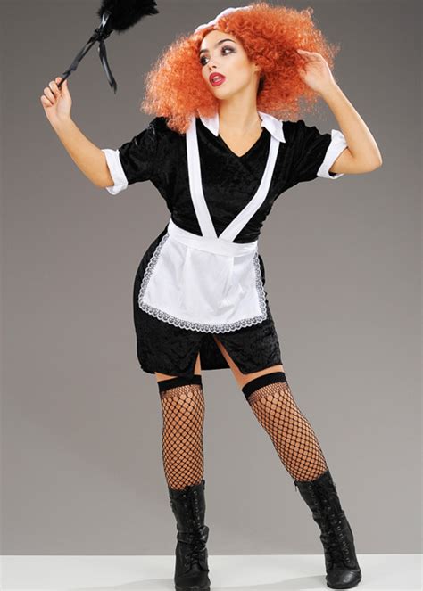 Rocky Horror Maid Style Magenta Costume [ST410-RH] Struts Party ...