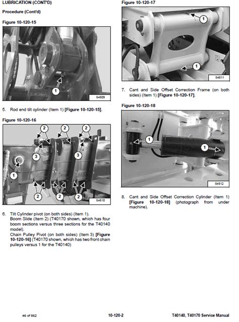 Bobcat T40140, T40170, T40180 Telescopic Handler Service Repair Manual