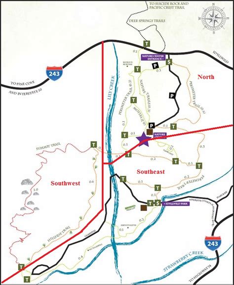 Idyllwild Hiking Trails Map - Tyler Texas Zip Code Map