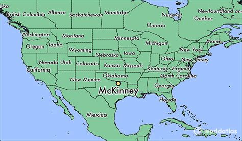 Where is McKinney, TX? / McKinney, Texas Map - WorldAtlas.com