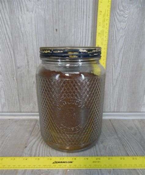 Old Judge Coffee jar - Dunker Auction