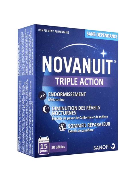 Sanofi Aventis Novanuit Triple Action 30 Capsules | Buy at Low Price Here