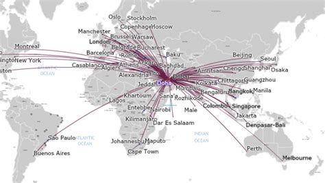 17+ Baru Qatar Airways Flight Map