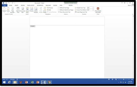 How to remove a header in word 2007 - stashoknews