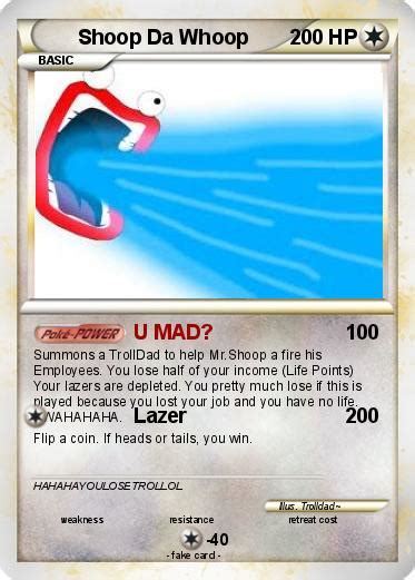 Pokémon Shoop Da Whoop 807 807 - U MAD? - My Pokemon Card