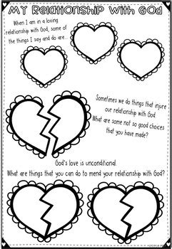 Sacrament Reconciliation Worksheets | Reconciliation, Reconciliation ...