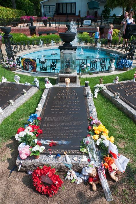 Elvis Presley's is the most popular and visited grave in the world ...