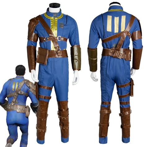 Fallout 4 Cosplay Costume Nate Vault #111 Cosplay Outfit Jumpsuit ...