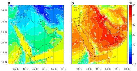 Arabian Peninsula Climate Map