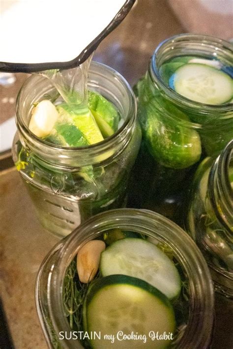 Easy Canning Pickles Recipe - Sustain My Cooking Habit