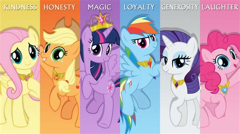 MLP Wallpaper- Elements of Harmony by jhayarr23 on DeviantArt