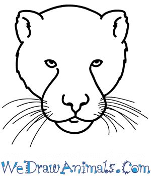 Black Panther Animal Sketch Easy - Easy to use, edit, or change color.