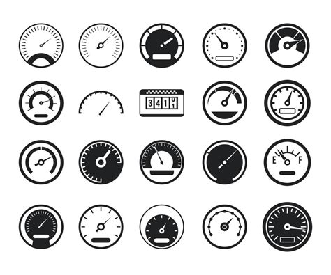 Dashboard icon set, simple style 8453232 Vector Art at Vecteezy