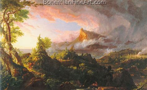 The Course of Empire: The Savage State - Thomas Cole Fine Art ...