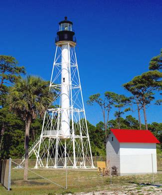 Cape San Blas Lighthouse, Florida at Lighthousefriends.com