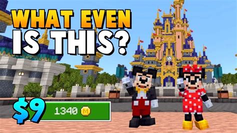 Disney World Made A Minecraft Map??? - YouTube