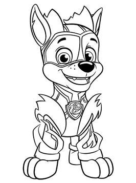 Kids-n-fun.com | 24 coloring pages of Paw Patrol Mighty Pups