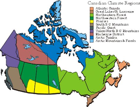 Canada Thematic Map