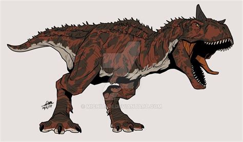 Carnotaur (Fallen Kingdom) by Michiragi | Jurassic world dinosaurs ...