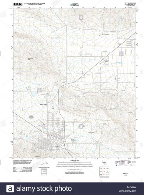 Taft California Map | Printable Maps