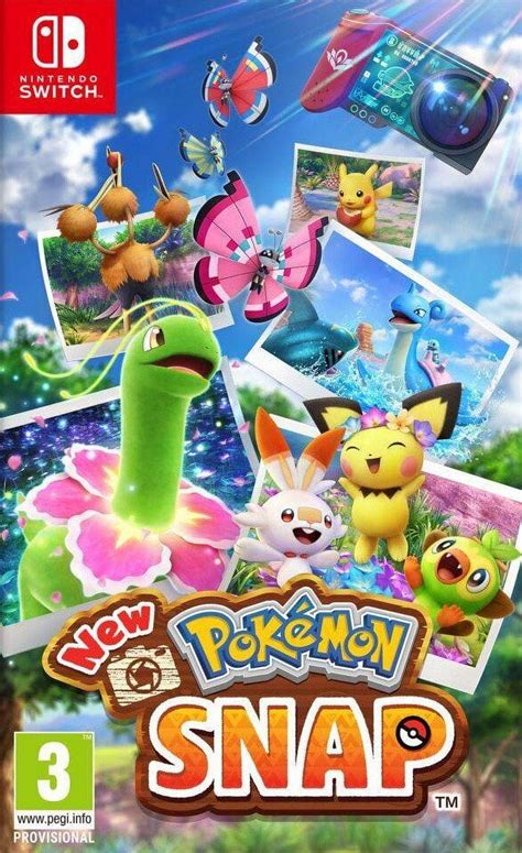 Nintendo Switch New Pokemon Snap Game, Physical Edition, 045496427313 ...