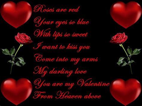 Red Roses Valentine Poems