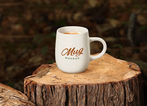 Coffee Mug Logo Mockup | Free PSD Templates