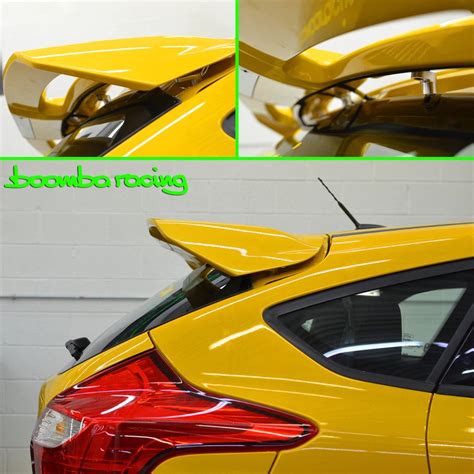 Boomba Racing Wing Riser Kit - 2013-2018 Ford Focus ST & RS - Touge Tuning