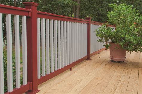 PVC Vinyl Rail in 35 Colors | Professional Deck Builder | Fencing and ...